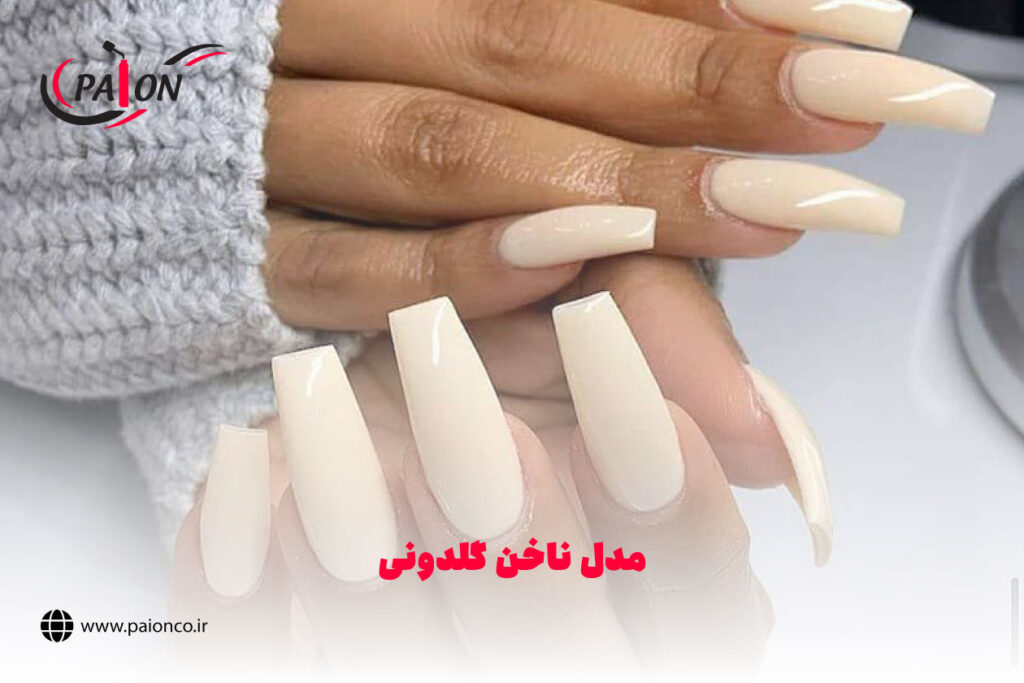 مدل ناخن گلدونی