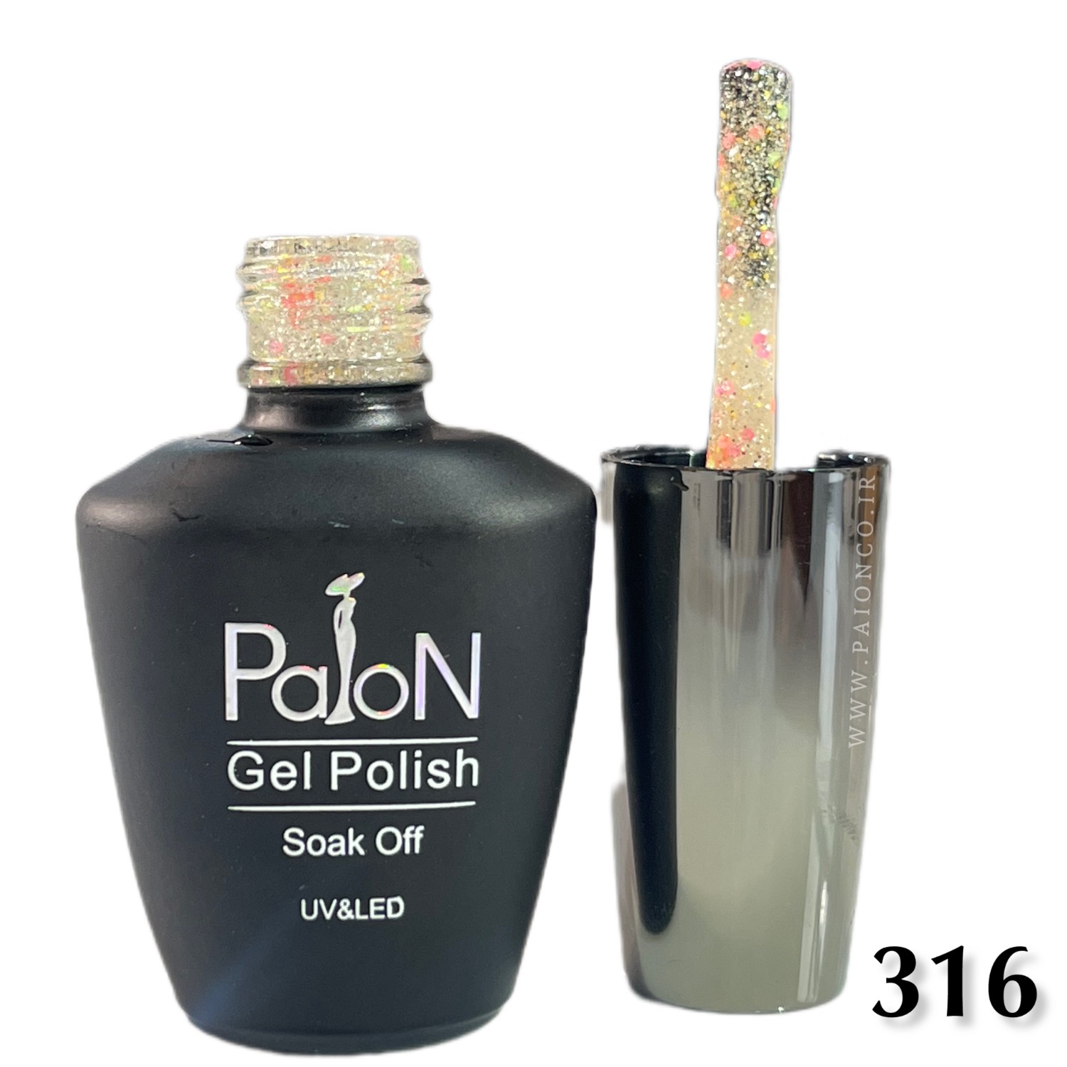 316 لاک ژل نرمال پایون کد 316 - Image 1