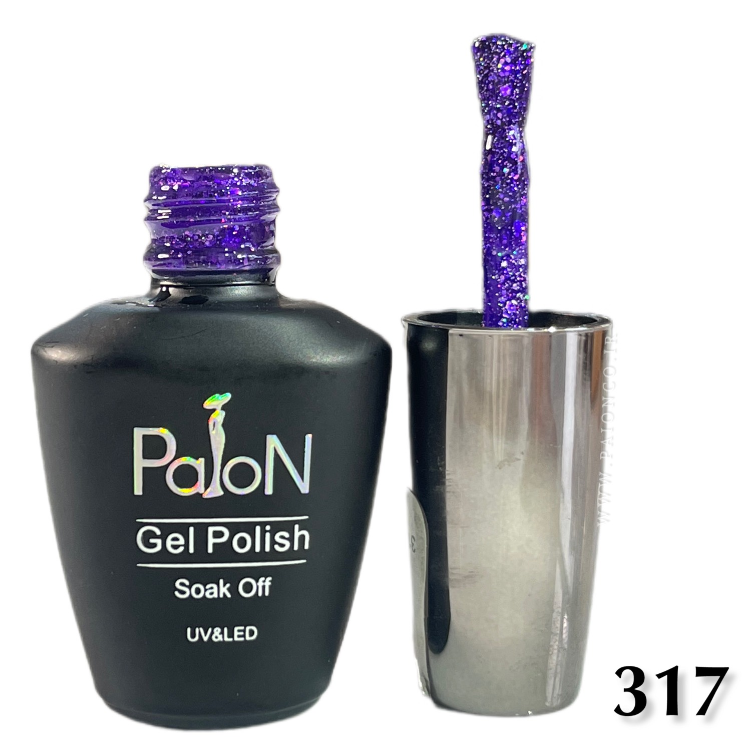317 لاک ژل نرمال پایون کد 317 - Image 1